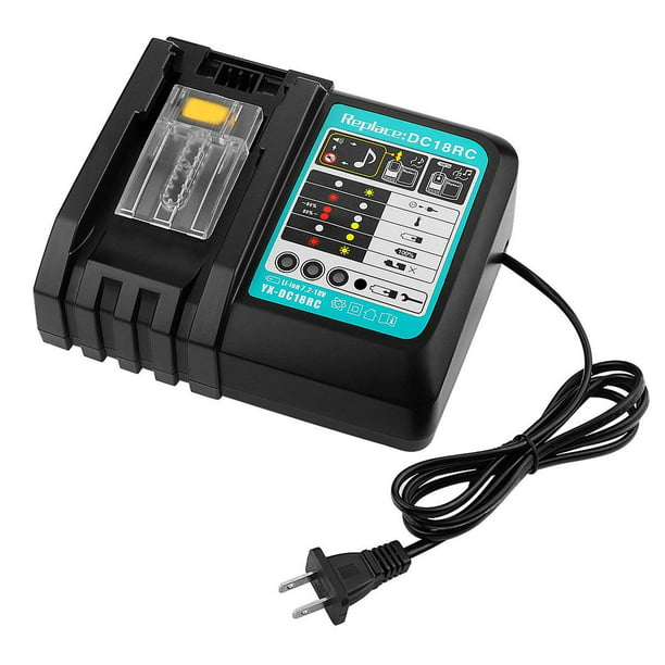 Lithium-Ion Rapid Optimum Fast Battery Charger 14.4V 18V for Makita DC18RC